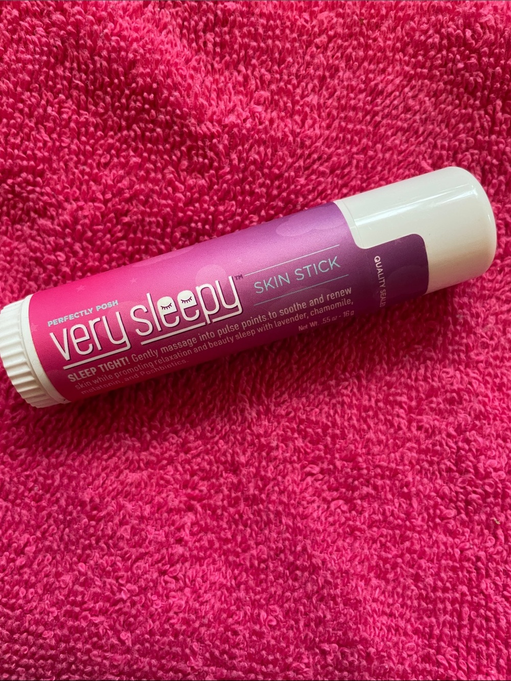 Perfectly Posh Very Sleepy Skin Stick - Hot Pink